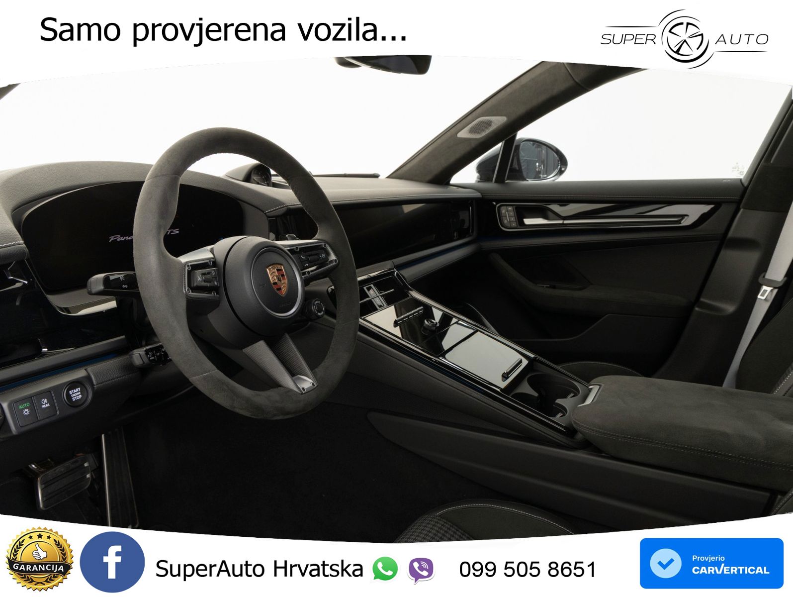 Porsche Panamera GTS 4.0 V8 (500 KS) PDK LED+GR SJED+ACC