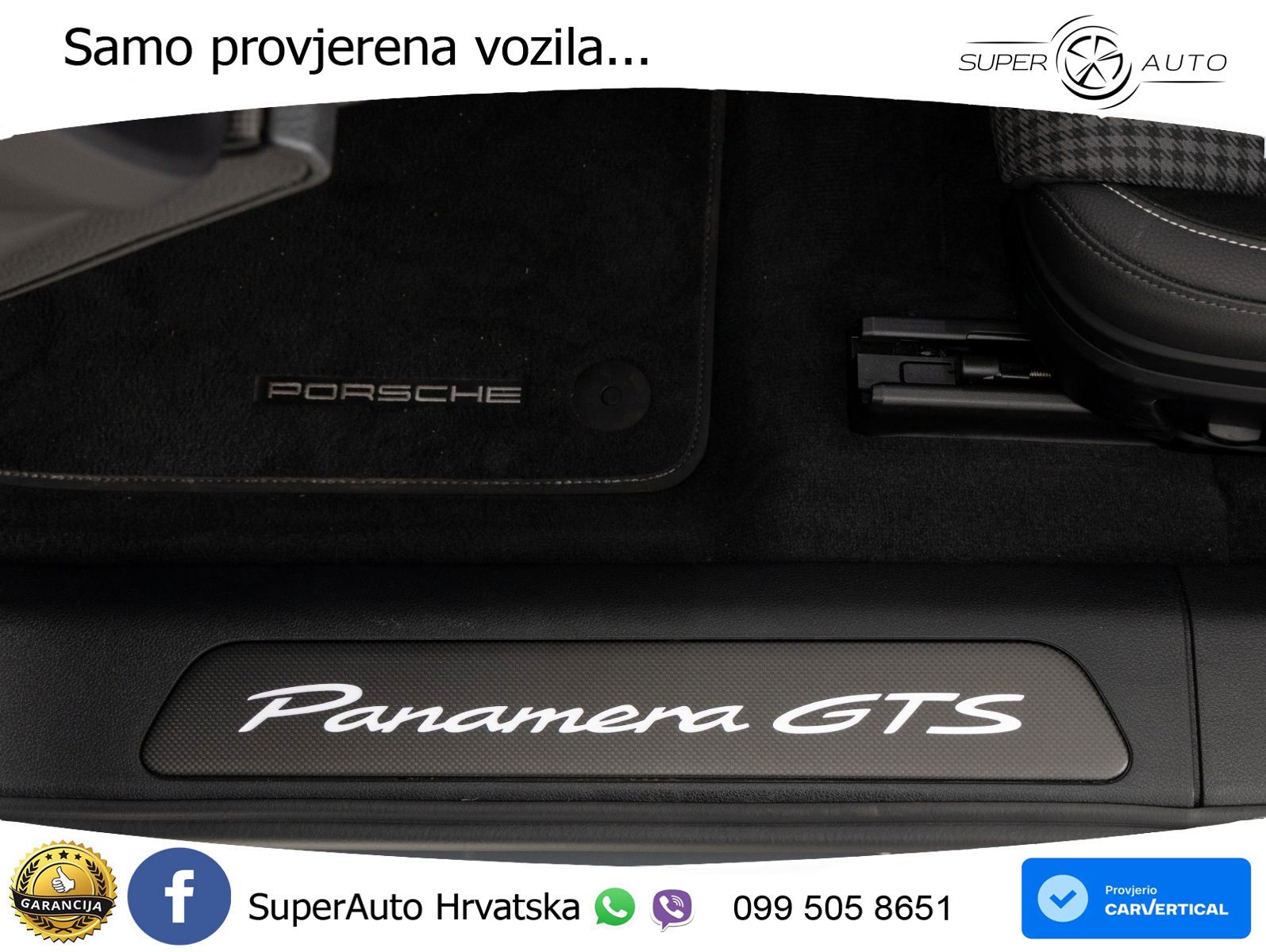 Porsche Panamera GTS 4.0 V8 (500 KS) PDK LED+GR SJED+ACC