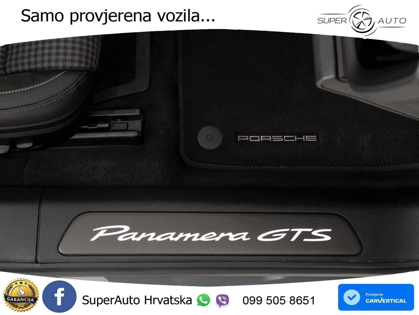 Porsche Panamera GTS 4.0 V8 (500 KS) PDK LED+GR SJED+ACC