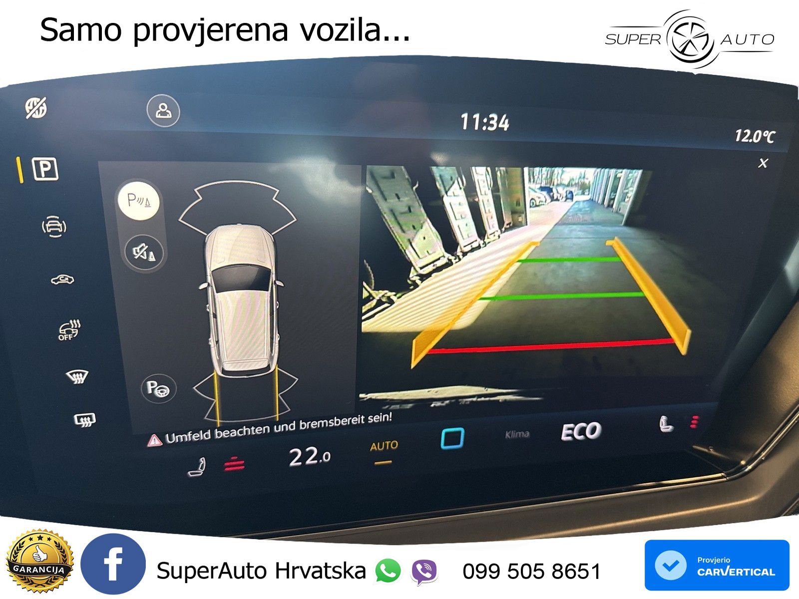 Volkswagen Touareg R 3.0 V6 TFSI (462 KS) 4MOTION Tiptronic ZRAČNI+ACC+GR SJED+KAM+PANO