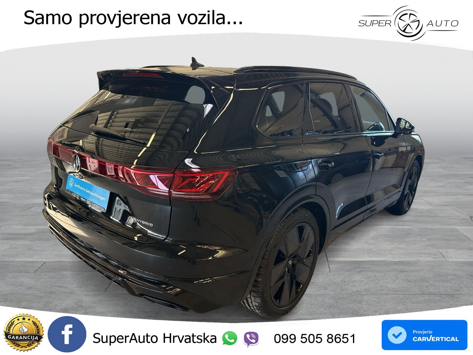Volkswagen Touareg R 3.0 V6 TFSI (462 KS) 4MOTION Tiptronic ZRAČNI+ACC+GR SJED+KAM+PANO