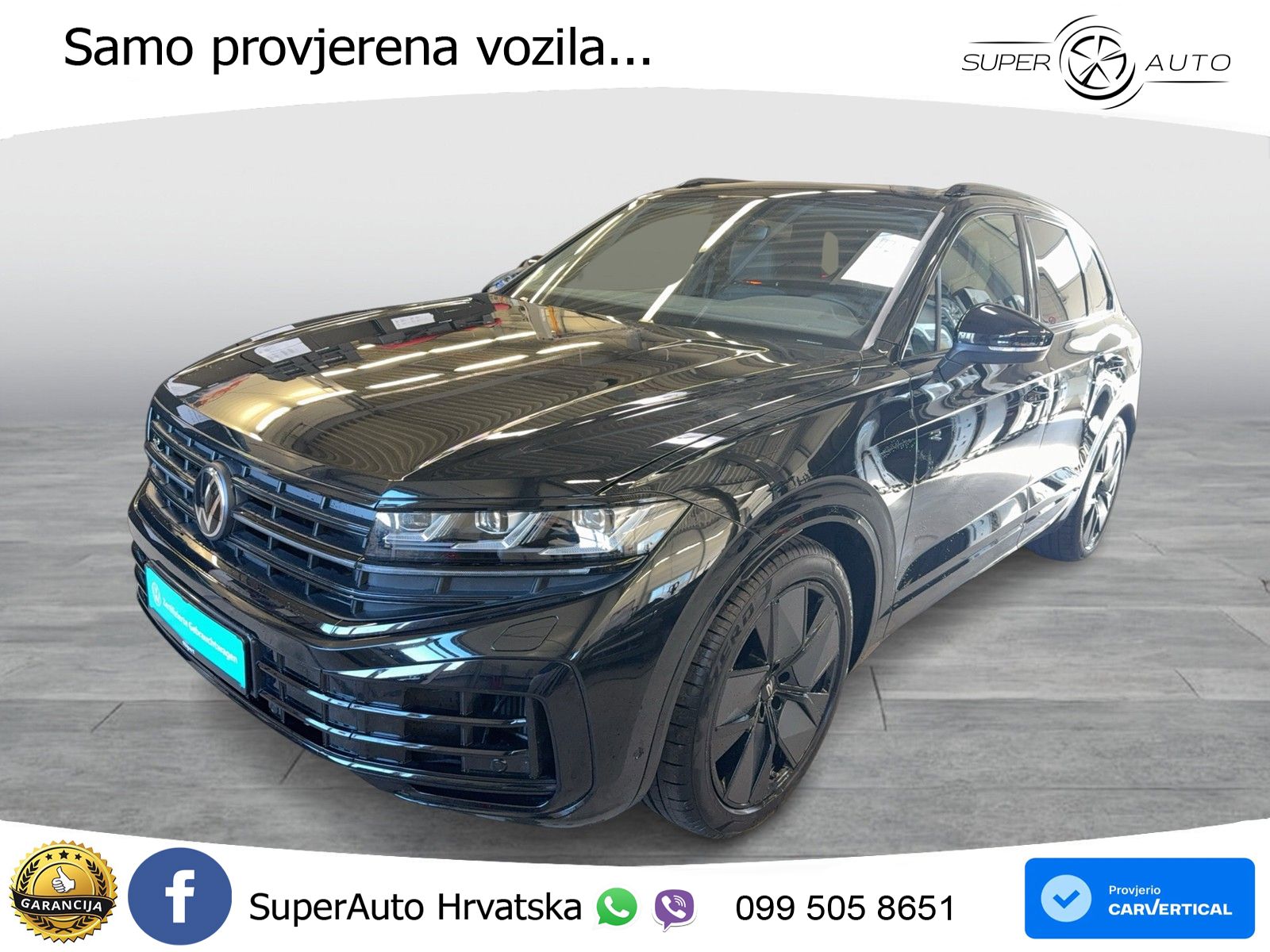 Volkswagen Touareg R 3.0 V6 TFSI (462 KS) 4MOTION Tiptronic ZRAČNI+ACC+GR SJED+KAM+PANO