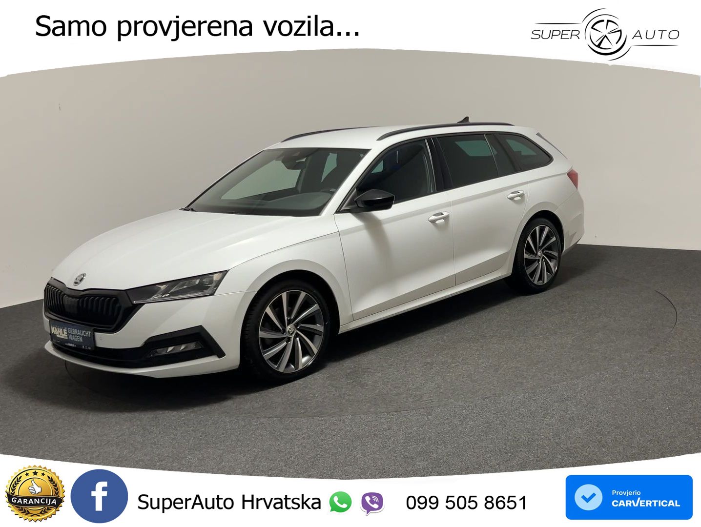 Škoda Octavia Combi 2.0 TDI (150 KS) DSG