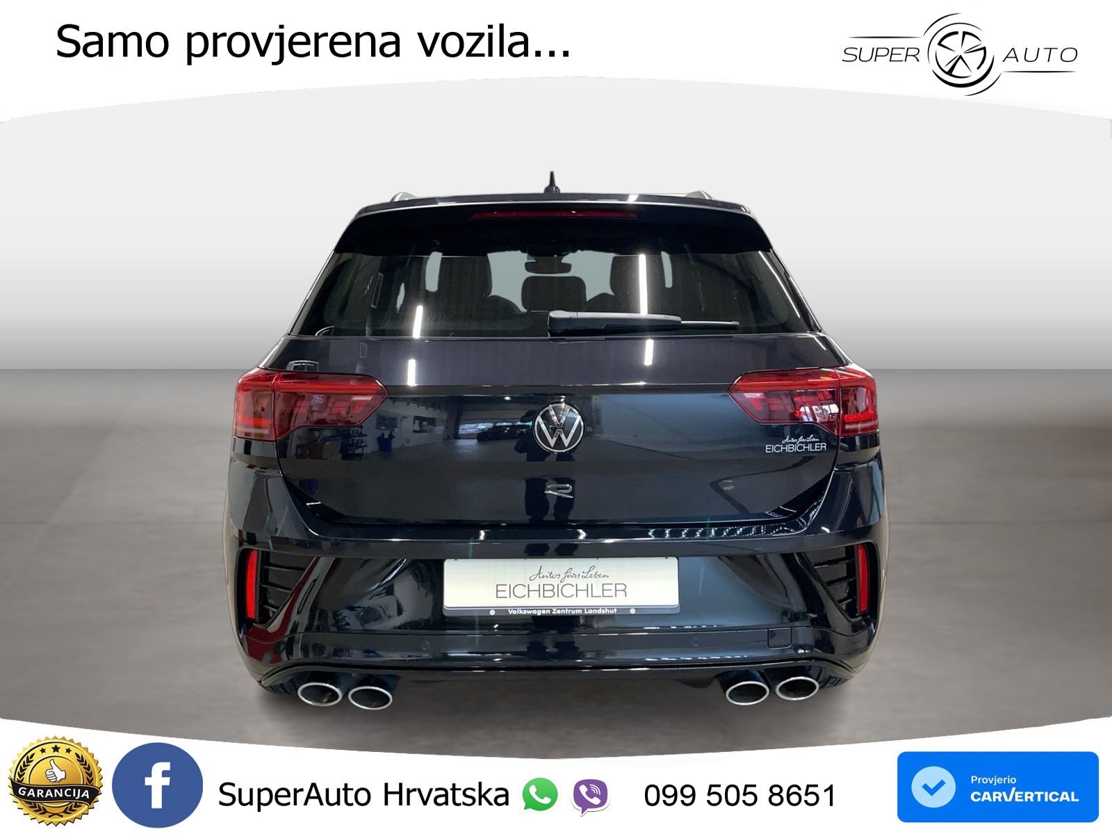 Volkswagen T-Roc I R 2.0 TSI (300 KS) OPF 4M DSG LED+GR SJED+ACC