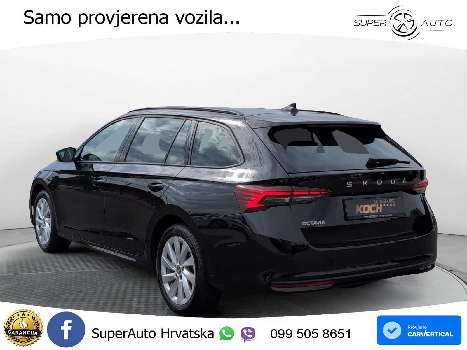 Škoda Octavia Combi 2.0 TDI (150 KS) DSG Selection LED+GR SJED+ACC