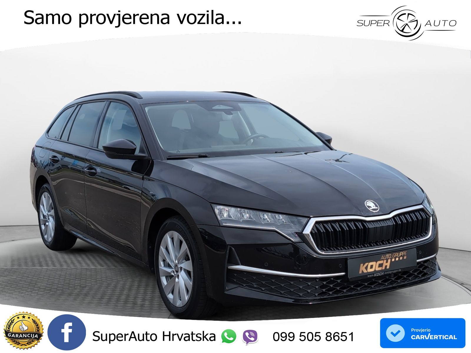 Škoda Octavia Combi 2.0 TDI (150 KS) DSG Selection LED+GR SJED+ACC