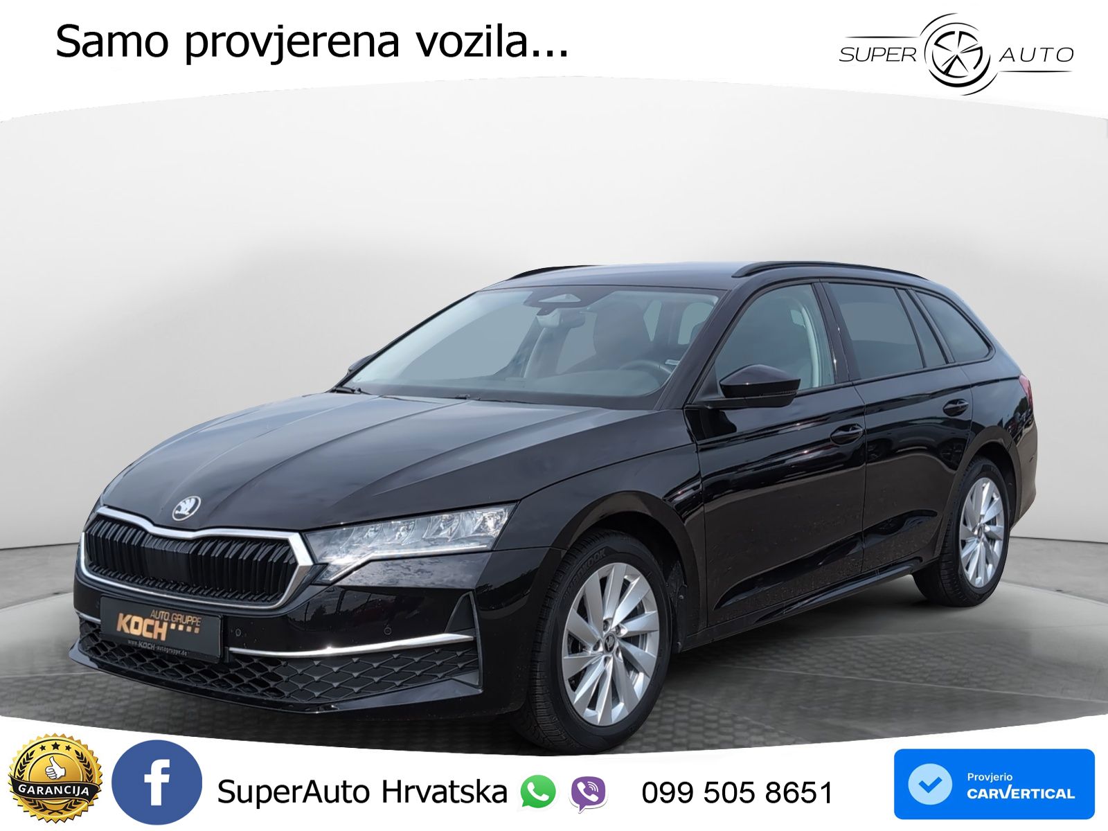 Škoda Octavia Combi 2.0 TDI (150 KS) DSG Selection LED+GR SJED+ACC