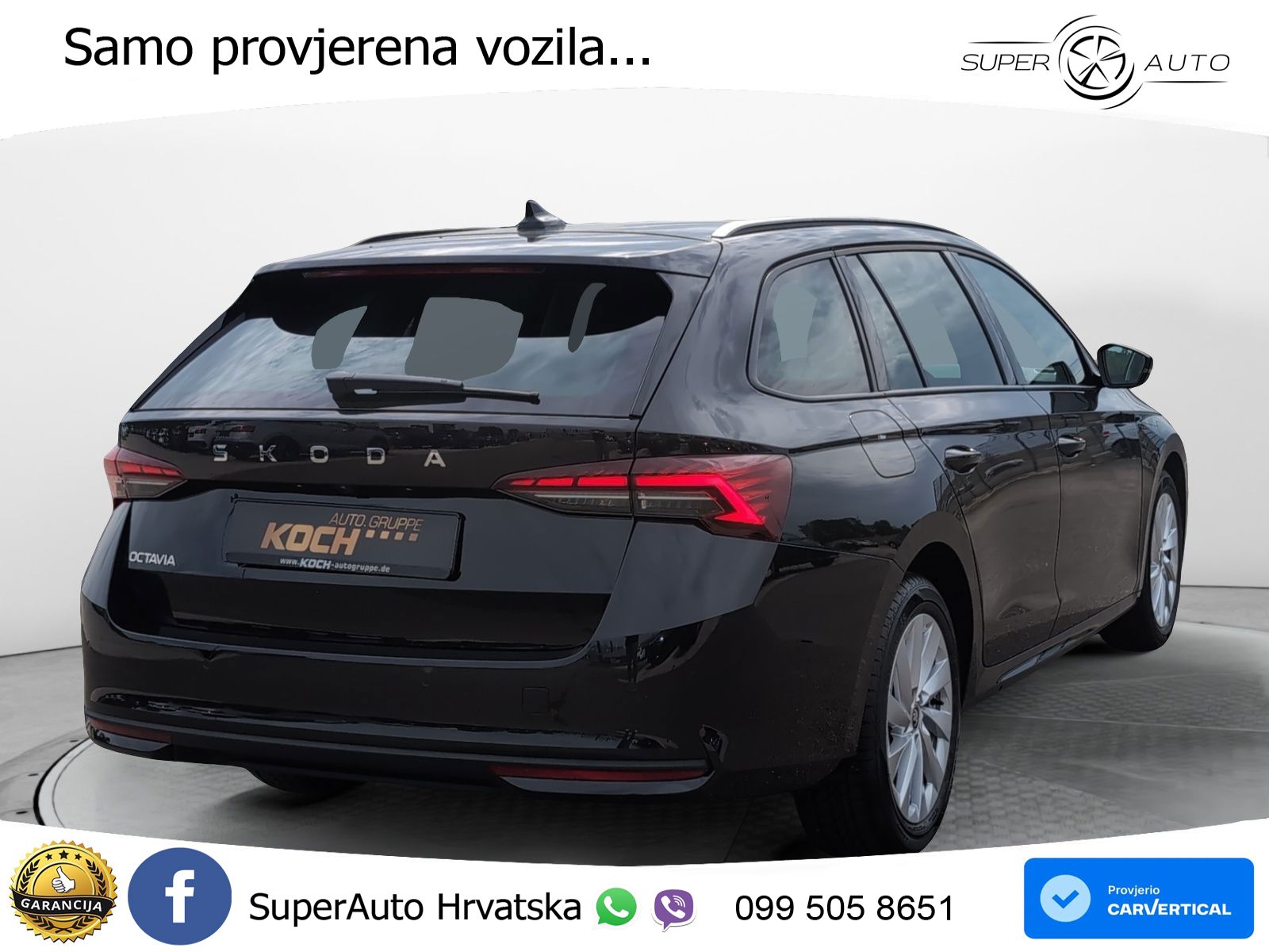 Škoda Octavia Combi 2.0 TDI (150 KS) DSG Selection LED+GR SJED+ACC