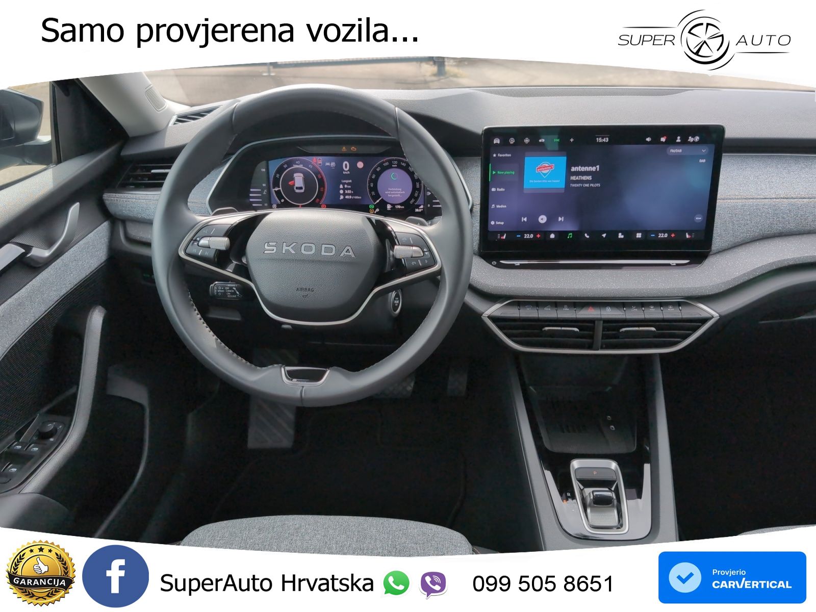 Škoda Octavia Combi 2.0 TDI (150 KS) DSG Selection LED+GR SJED+ACC