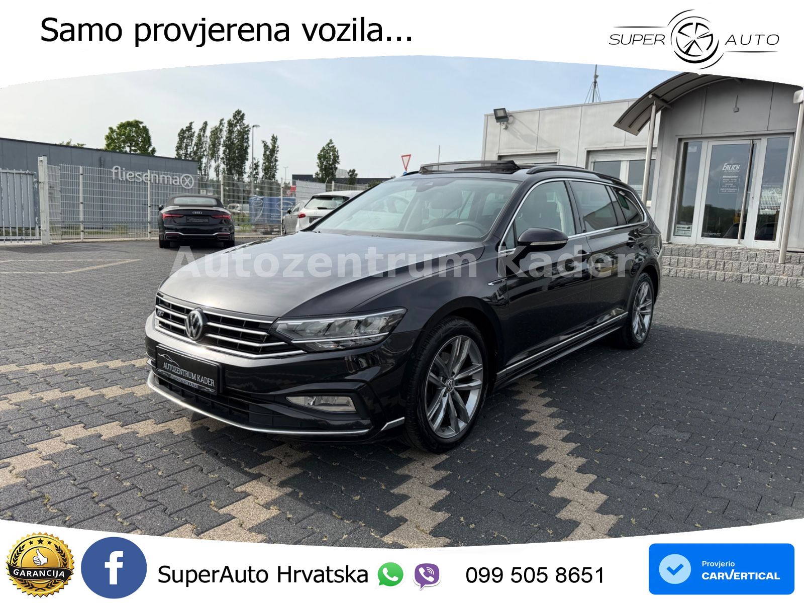 Volkswagen Passat Variant 2.0 TDI (190 KS) DSG Business LED+GR SJED+ACC