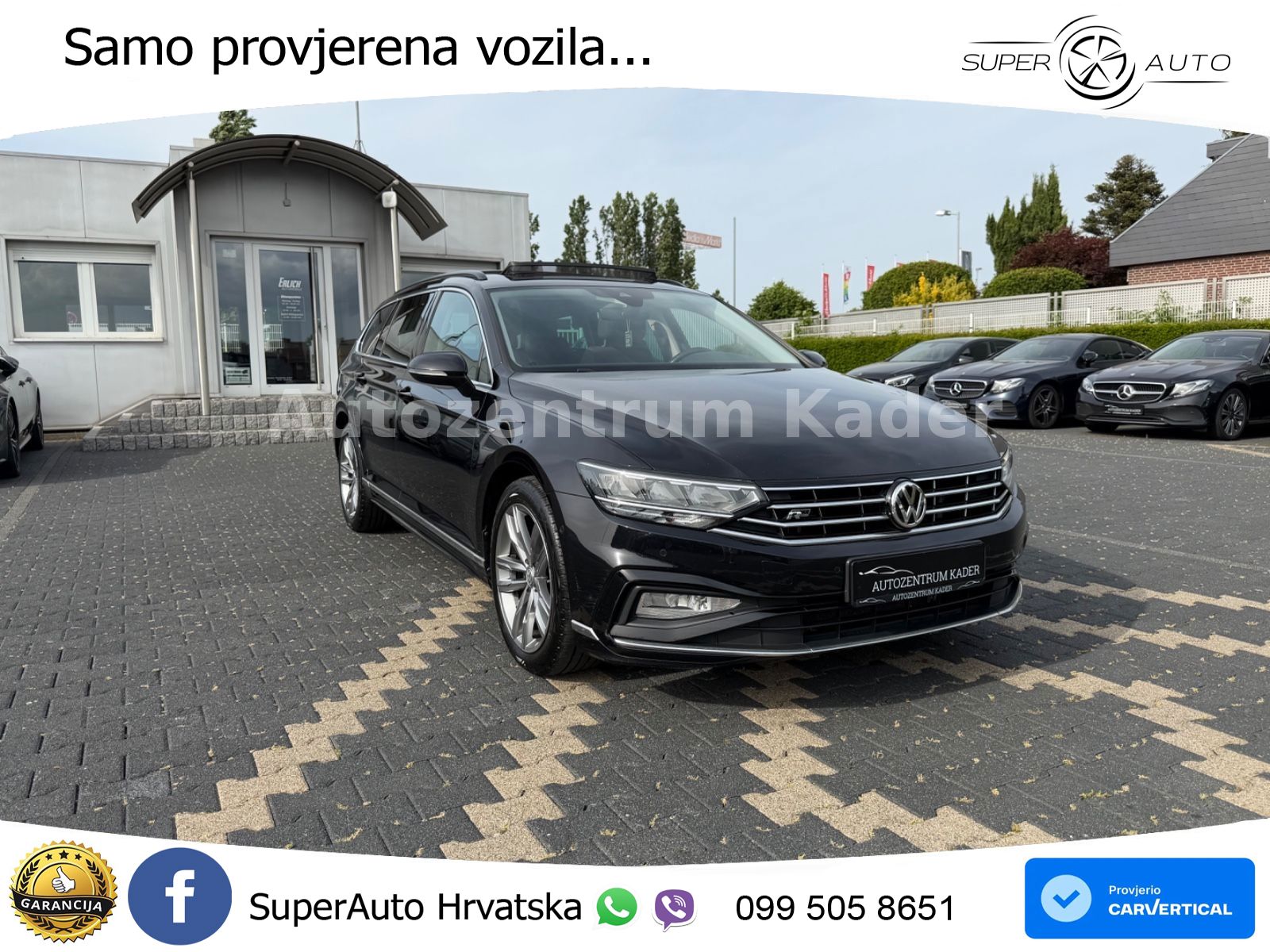 Volkswagen Passat Variant 2.0 TDI (190 KS) DSG Business LED+GR SJED+ACC
