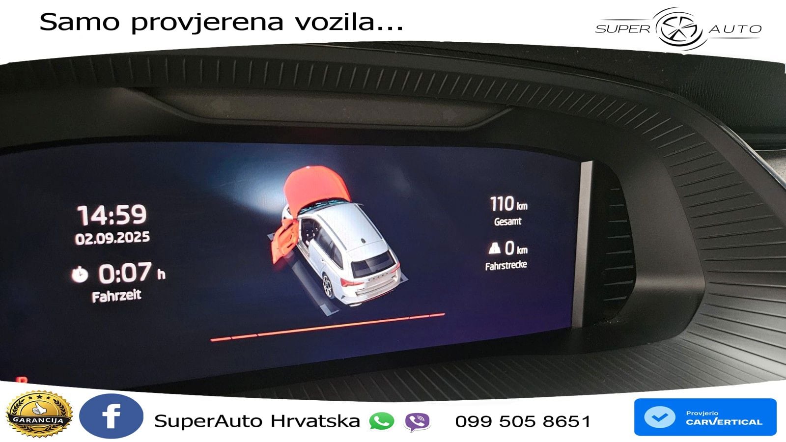 Škoda Octavia Combi RS 2.0 TDI (200 KS) DSG LED+GR SJED+ACC