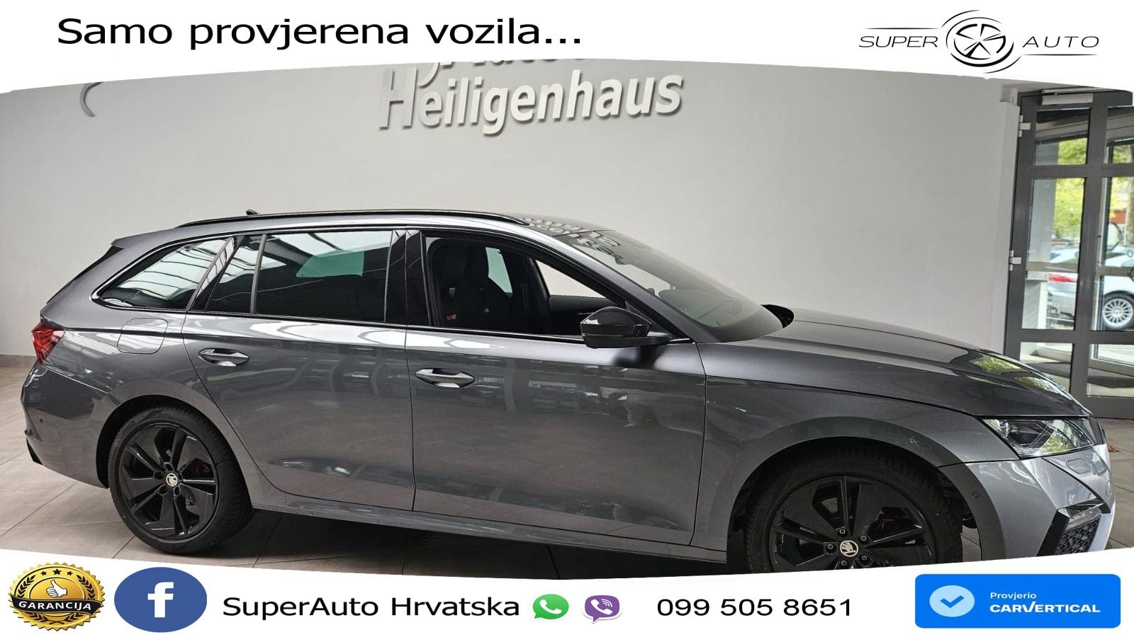 Škoda Octavia Combi RS 2.0 TDI (200 KS) DSG LED+GR SJED+ACC