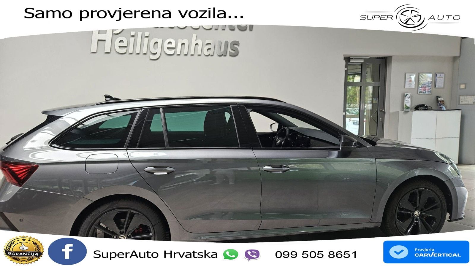 Škoda Octavia Combi RS 2.0 TDI (200 KS) DSG LED+GR SJED+ACC