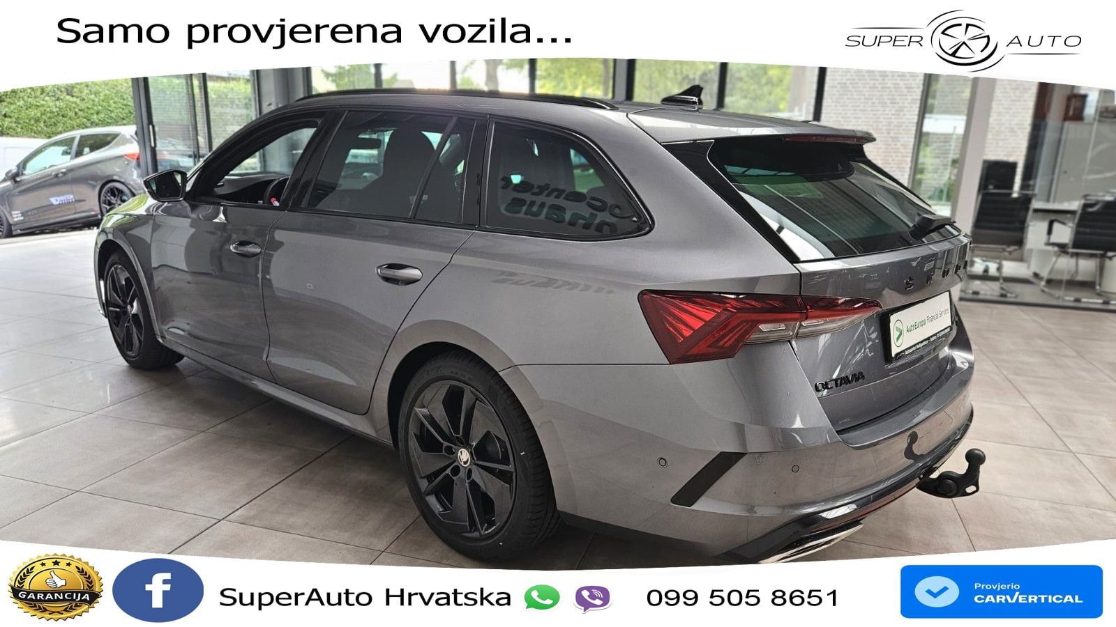 Škoda Octavia Combi RS 2.0 TDI (200 KS) DSG LED+GR SJED+ACC