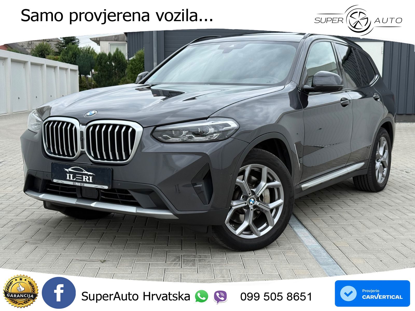 BMW X3 30d xDrive Steptronic LED+GR SJED+ACC