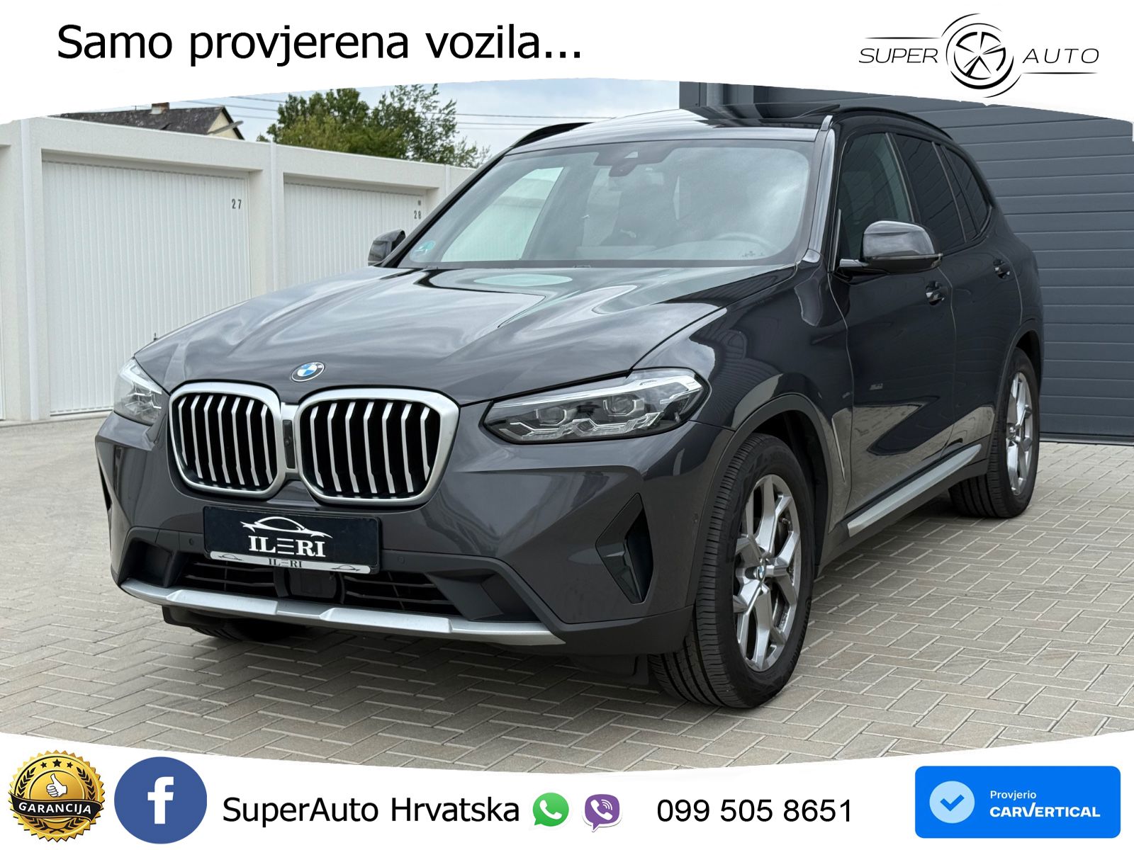 BMW X3 30d xDrive Steptronic LED+GR SJED+ACC