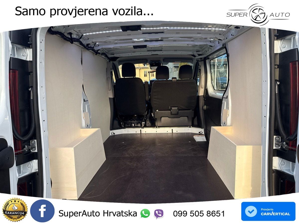 Renault Trafic KOMFORT L1H1 3,0t BLUE DCi 150 KAMERA+DAB 150 KS