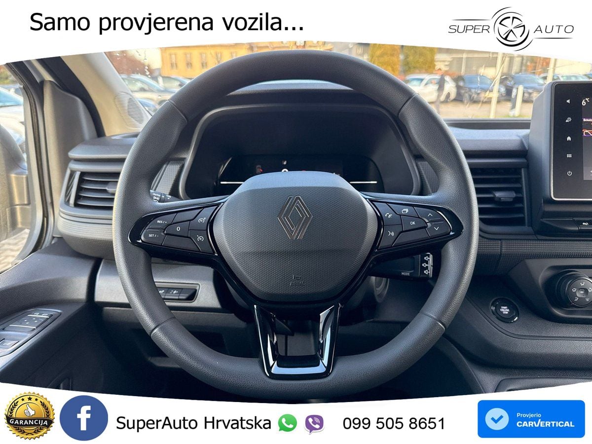 Renault Trafic KOMFORT L1H1 3,0t BLUE DCi 150 KAMERA+DAB 150 KS