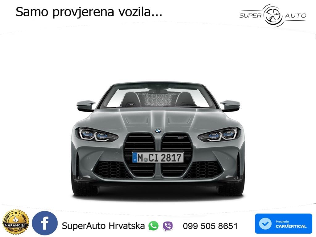 BMW M4 Competition 3.0 (510 KS) Steptronic LED+GR SJED+ACC