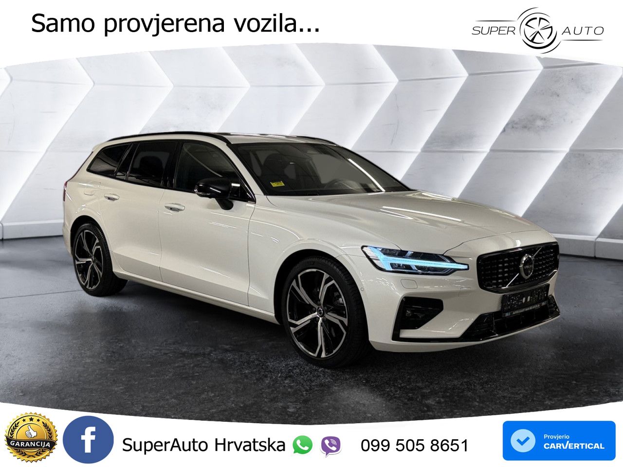 Volvo V60 2.0 B4 Benzin DCT ACC+GR SJED+360+PANO