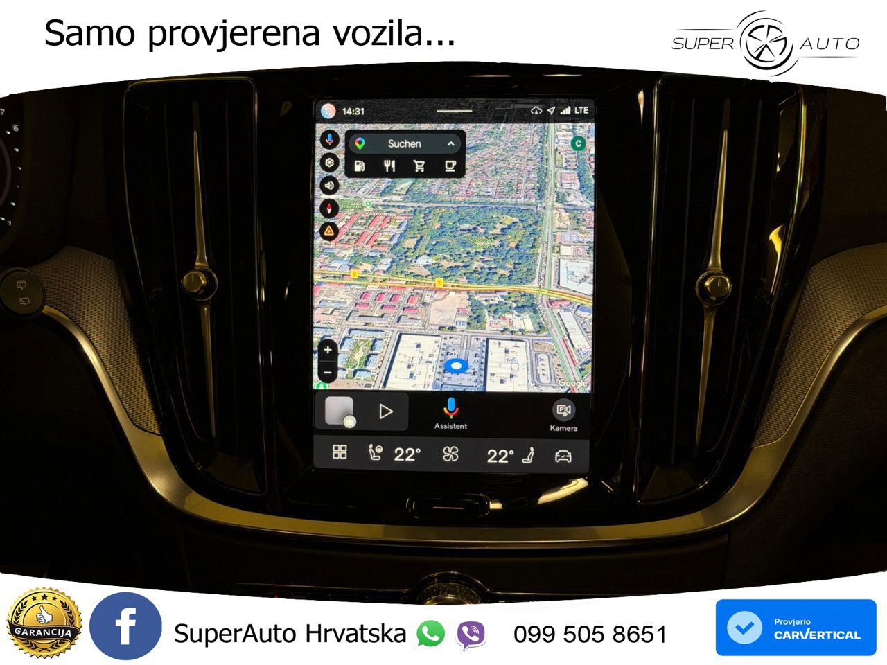 Volvo V60 2.0 B4 Benzin DCT ACC+GR SJED+360+PANO
