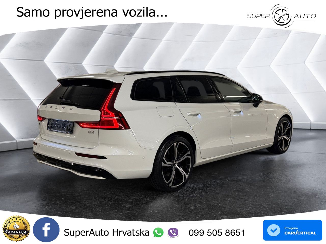 Volvo V60 2.0 B4 Benzin DCT ACC+GR SJED+360+PANO