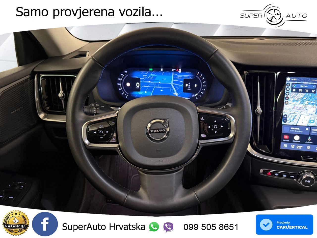 Volvo V60 2.0 B4 Benzin DCT ACC+GR SJED+360+PANO