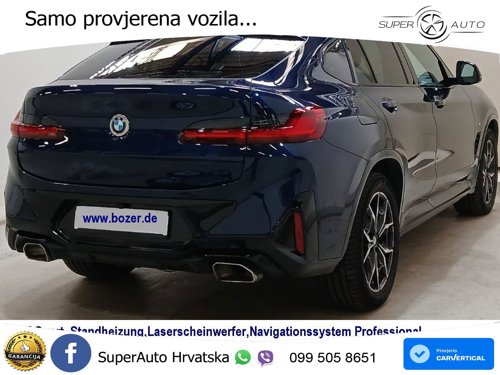 BMW X4 30d (286 KS) xDrive Steptronic LED+GR SJED+ACC