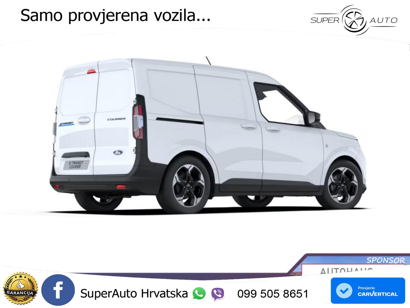 Ford Transit Courier 54kWh Limited Kam Temp UVP-24%* 136 KS