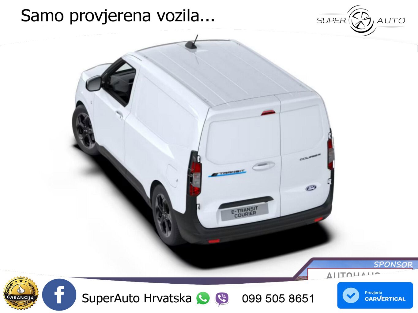 Ford Transit Courier 54kWh Limited Kam Temp UVP-24%* 136 KS