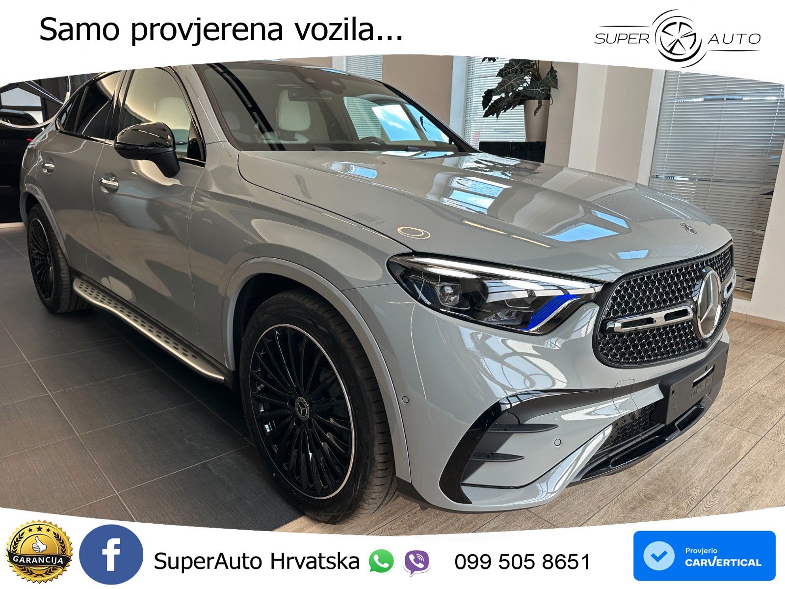 Mercedes GLC Coupe 220d (197 KS) 4MATIC 9G-TRONIC LED+GR SJED+ACC