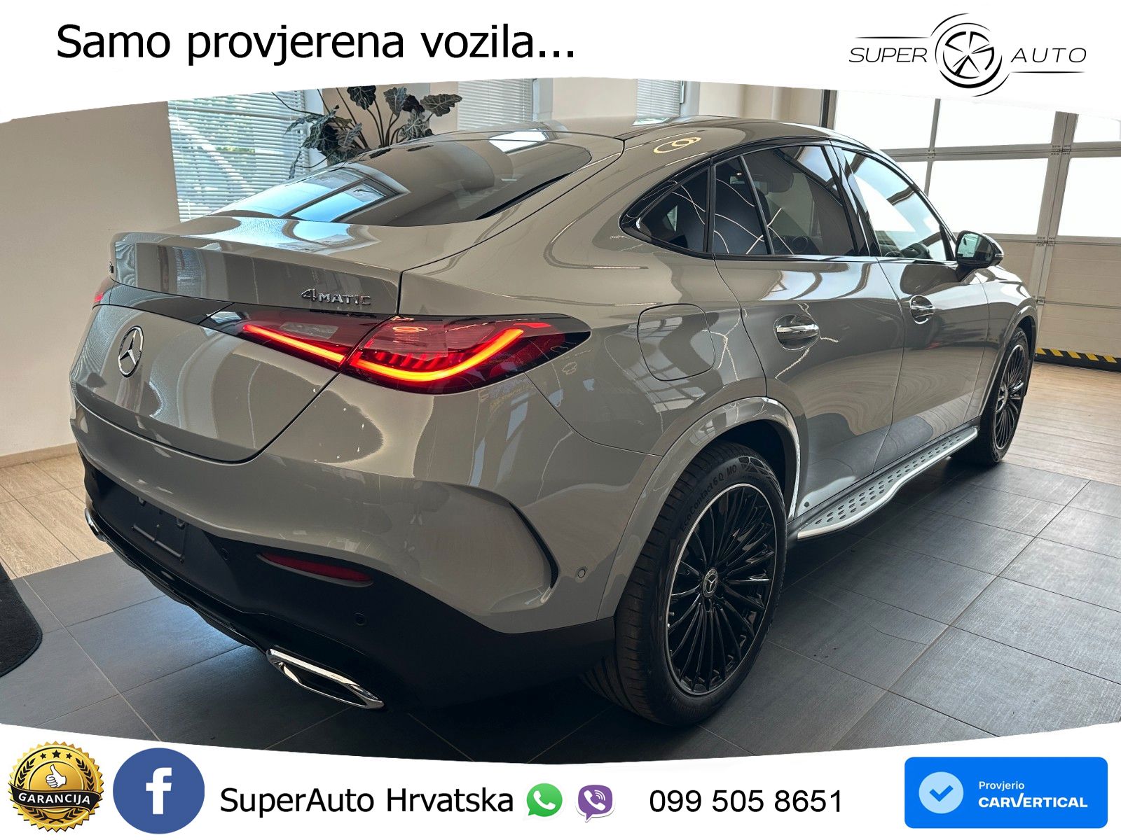 Mercedes GLC Coupe 220d (197 KS) 4MATIC 9G-TRONIC LED+GR SJED+ACC