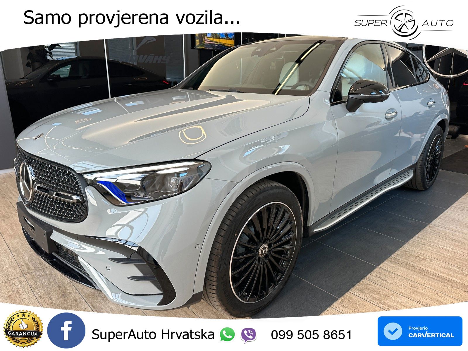 Mercedes GLC Coupe 220d (197 KS) 4MATIC 9G-TRONIC LED+GR SJED+ACC