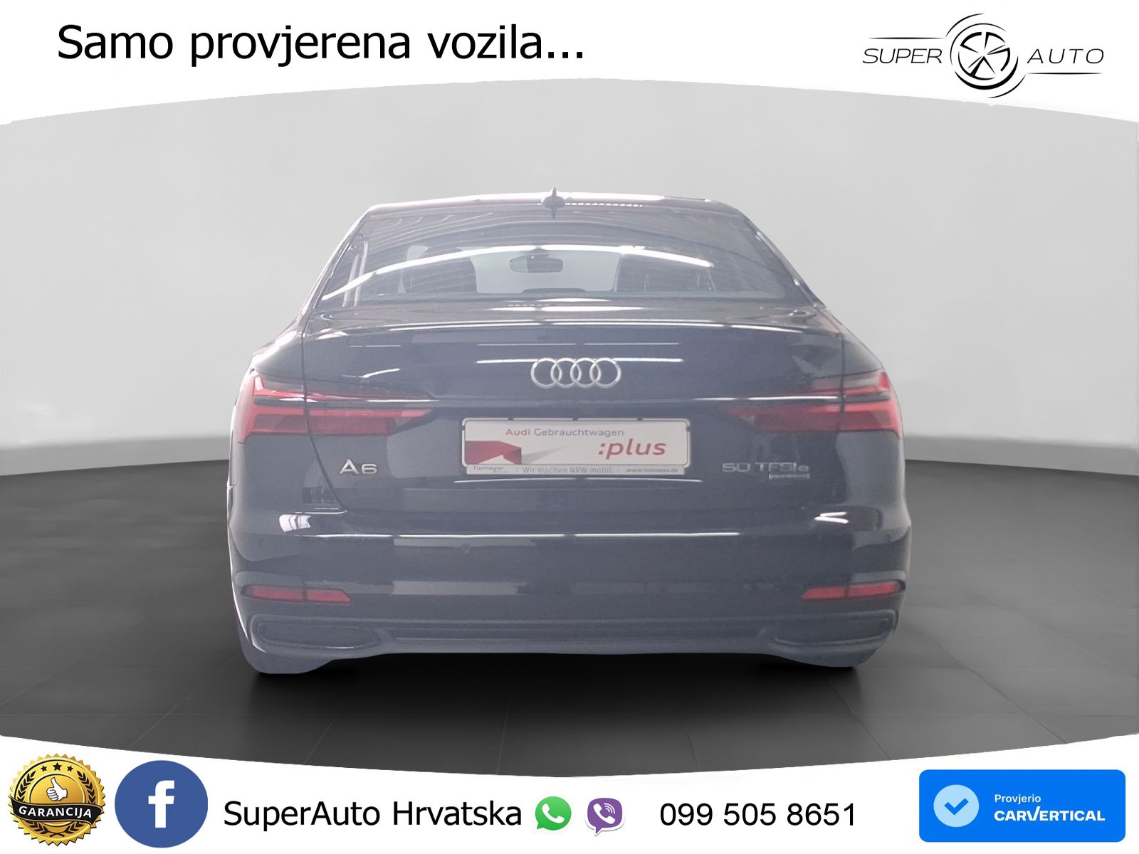 Audi A6 50 TFSIe (299 KS) quattro ultra S tronic LED+GR SJED+ACC