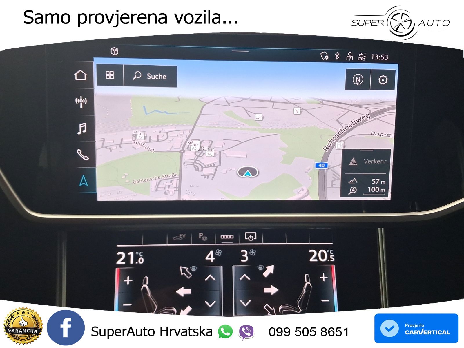 Audi A6 50 TFSIe (299 KS) quattro ultra S tronic LED+GR SJED+ACC
