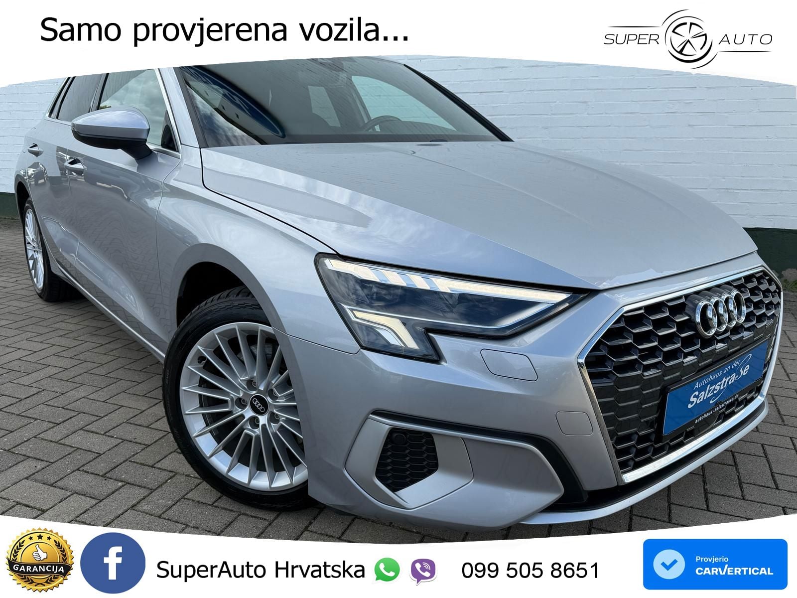 Audi A3 40 TFSIe (204 KS) S tronic S line LED+GR SJED+ACC