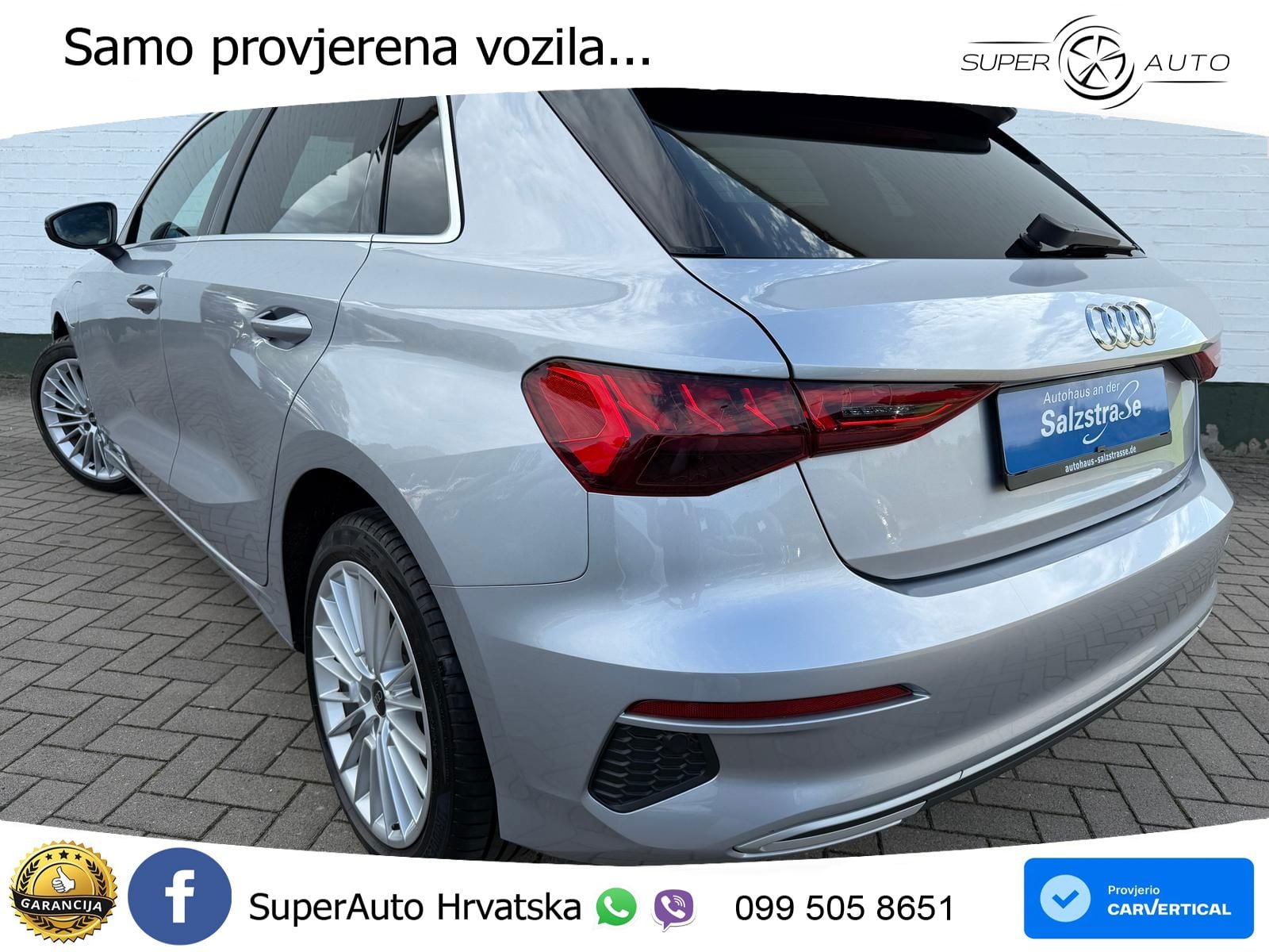 Audi A3 40 TFSIe (204 KS) S tronic S line LED+GR SJED+ACC