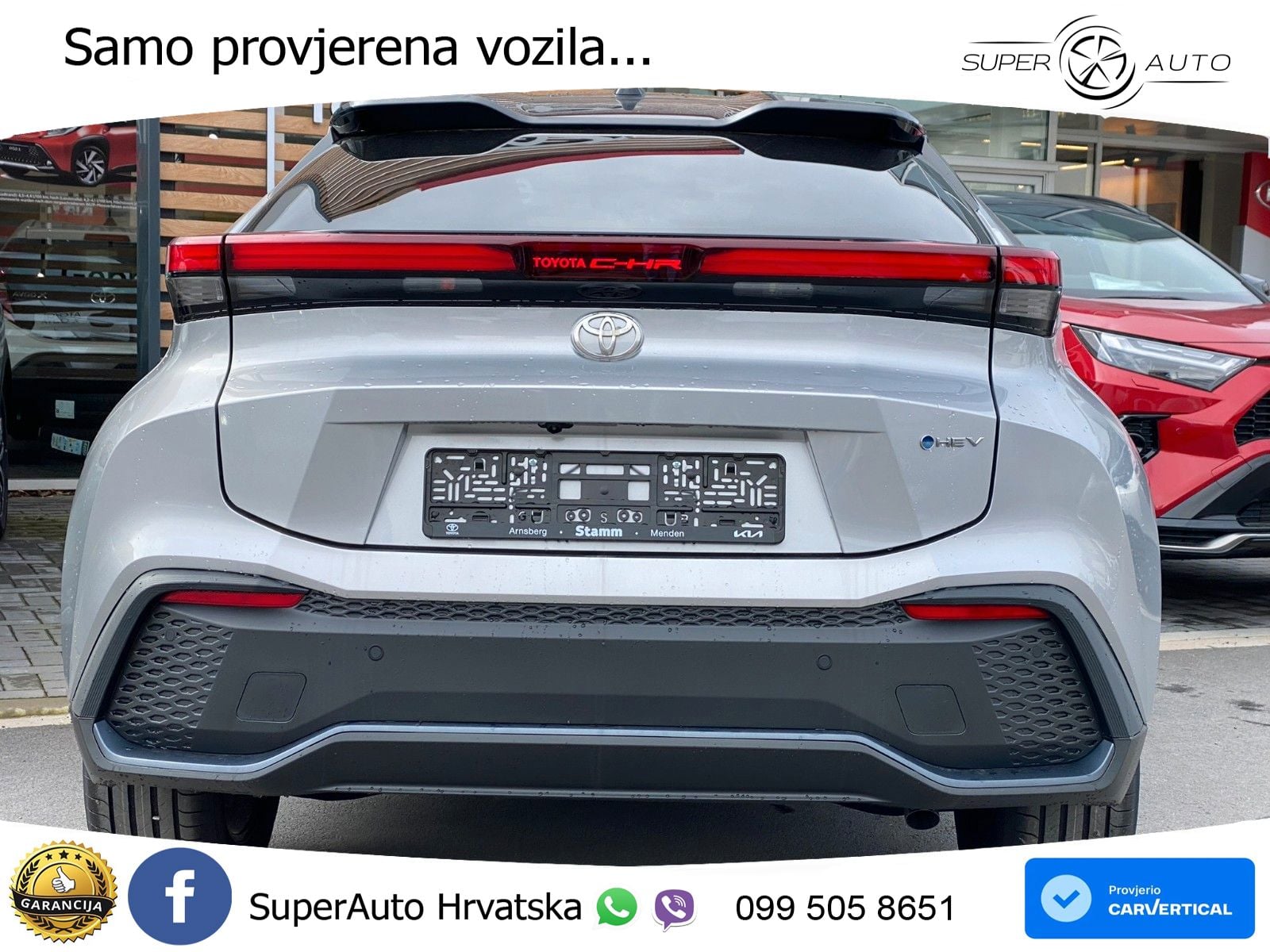 Toyota C-HR 1.8 (140 KS) Hybrid e-CVT LED+GR SJED+ACC