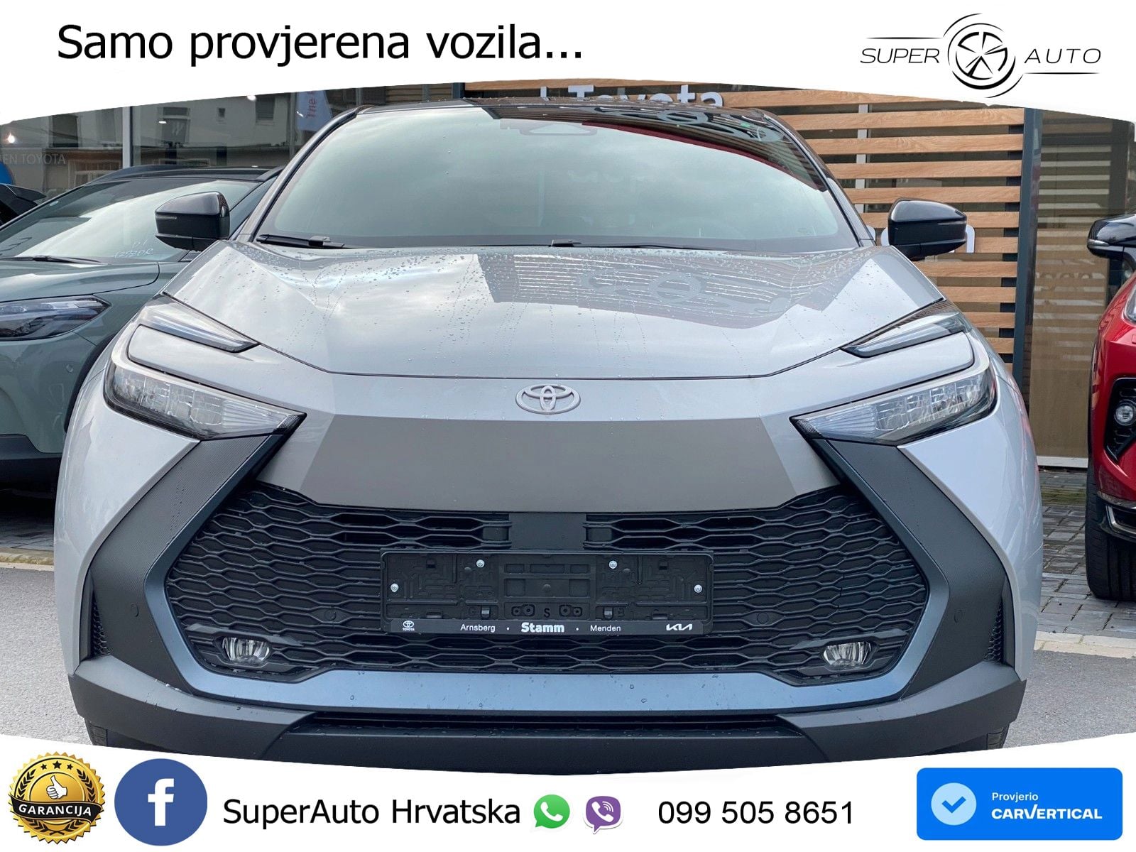 Toyota C-HR 1.8 (140 KS) Hybrid e-CVT LED+GR SJED+ACC