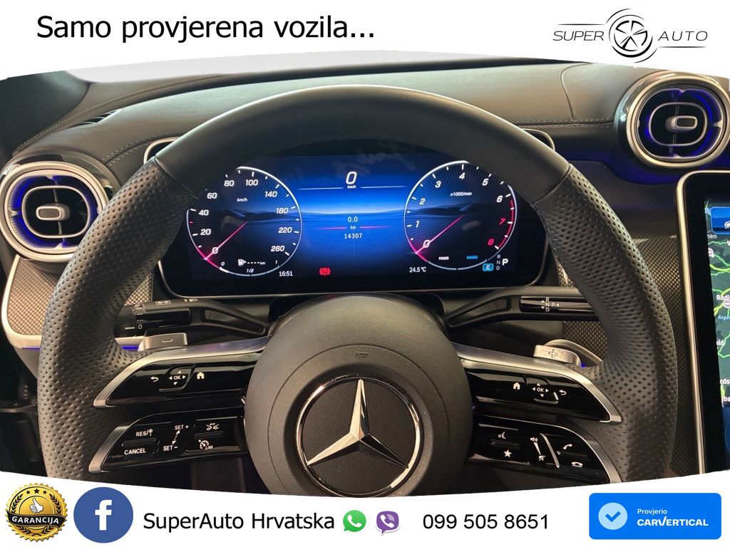 Mercedes GLC 200 (204 KS) 4MATIC 9G-TRONIC AMG LED+GR SJED+ACC