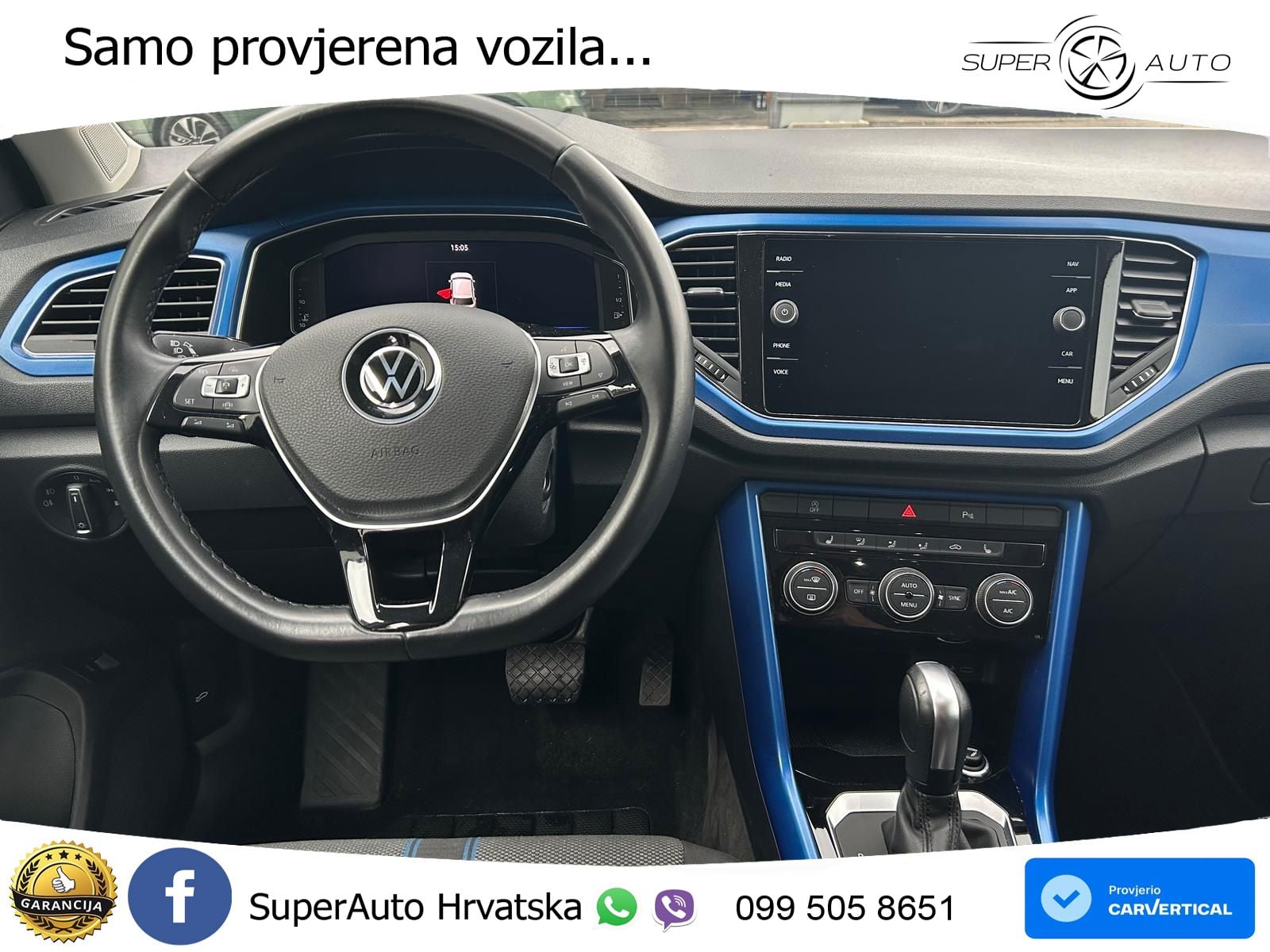 Volkswagen T-Roc 1.5 TSI (150 KS) DSG LED+GR SJED+ACC