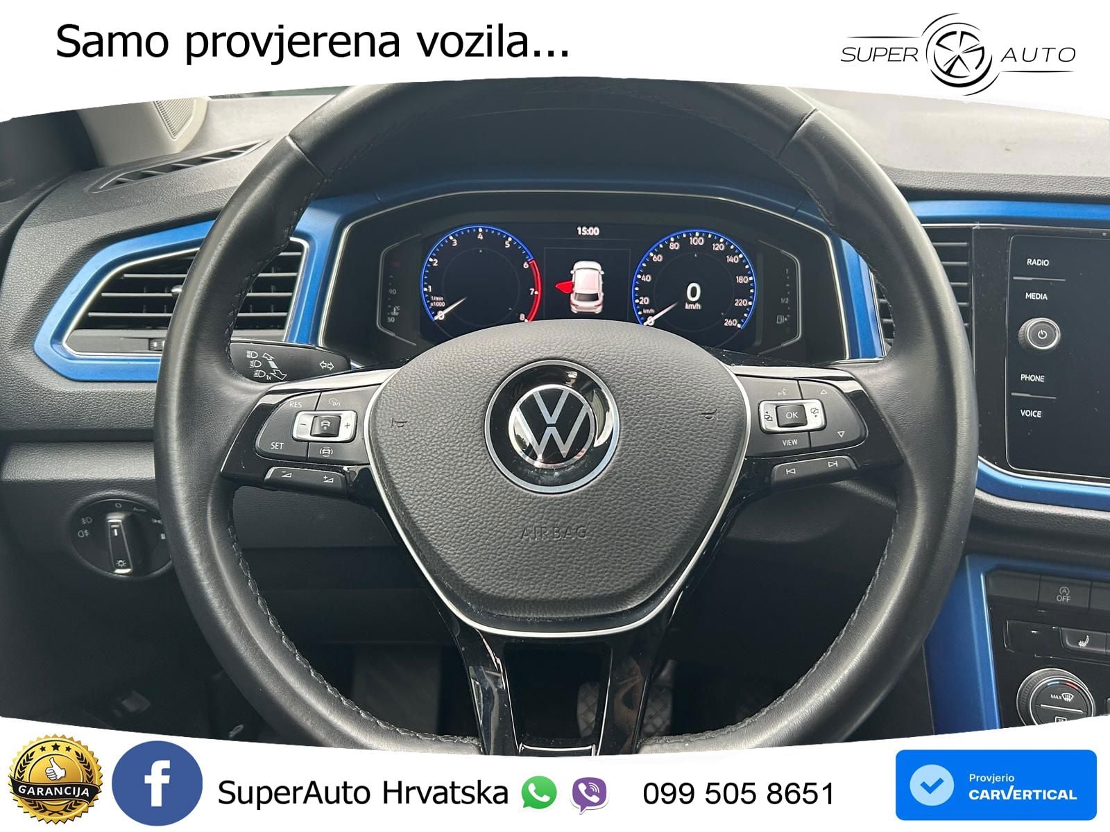 Volkswagen T-Roc 1.5 TSI (150 KS) DSG LED+GR SJED+ACC