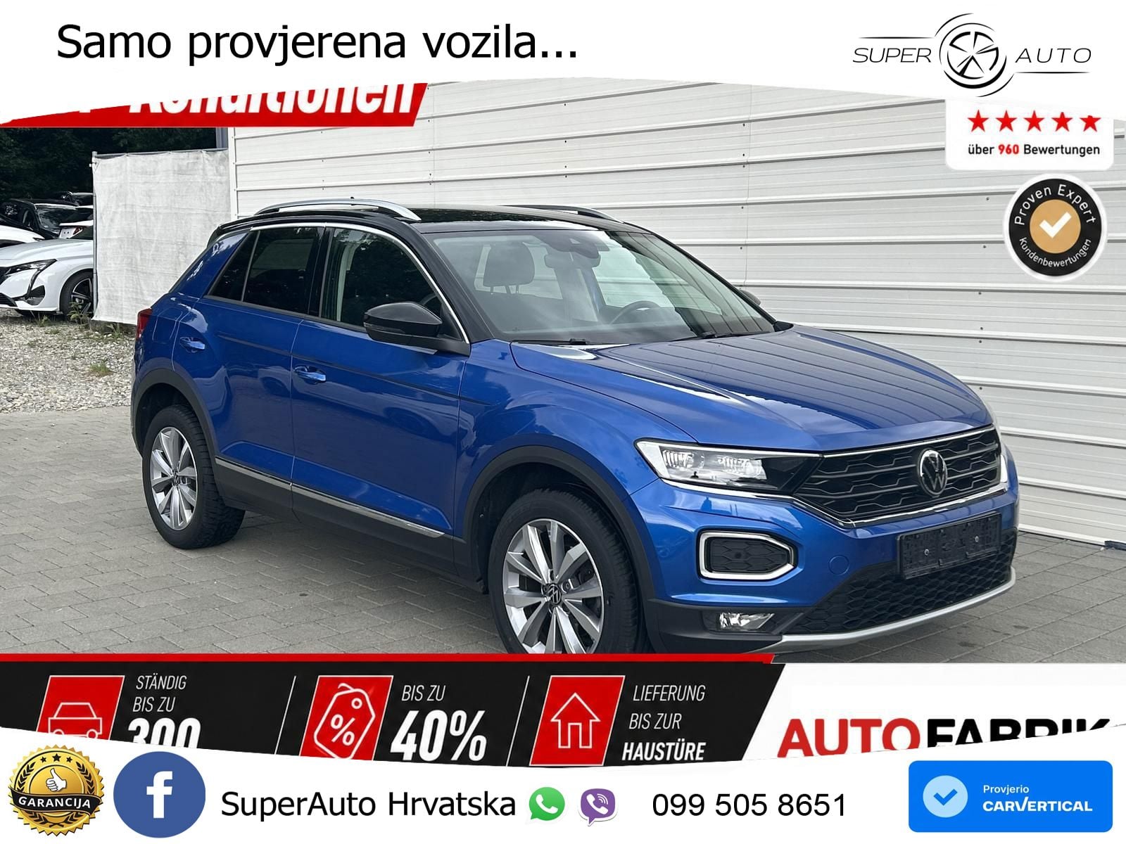 Volkswagen T-Roc 1.5 TSI (150 KS) DSG LED+GR SJED+ACC