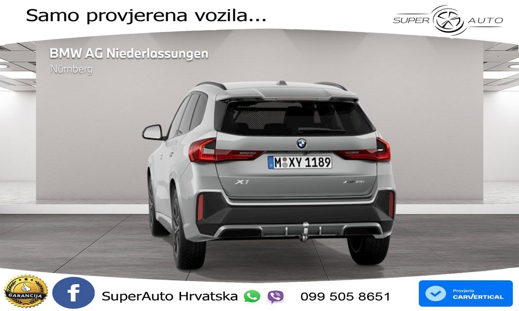 BMW X1 23i (218 KS) xDrive Steptronic M Sport LED+GR SJED+ACC