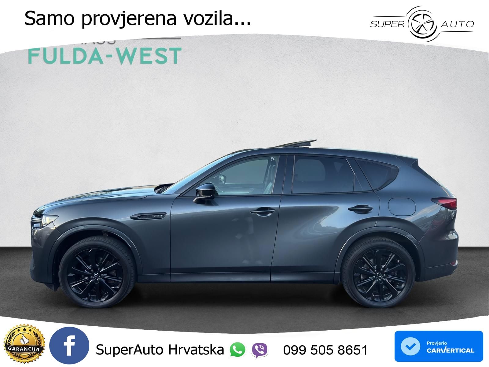 Mazda CX-60 3.3 e-Skyactiv D (254 KS) AWD Automatic LED+GR SJED+ACC