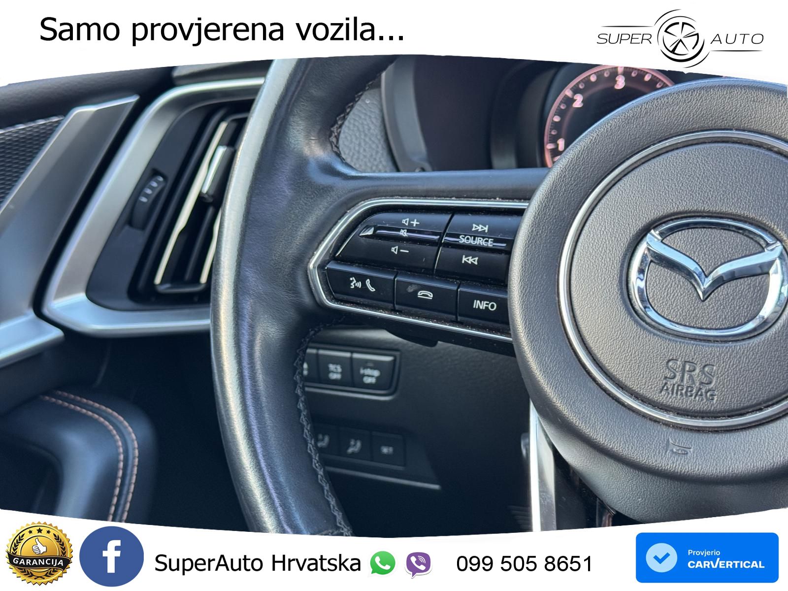 Mazda CX-60 3.3 e-Skyactiv D (254 KS) AWD Automatic LED+GR SJED+ACC
