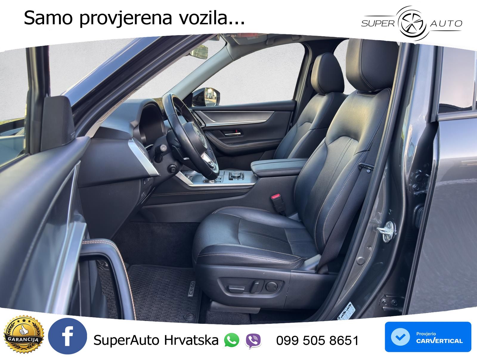 Mazda CX-60 3.3 e-Skyactiv D (254 KS) AWD Automatic LED+GR SJED+ACC