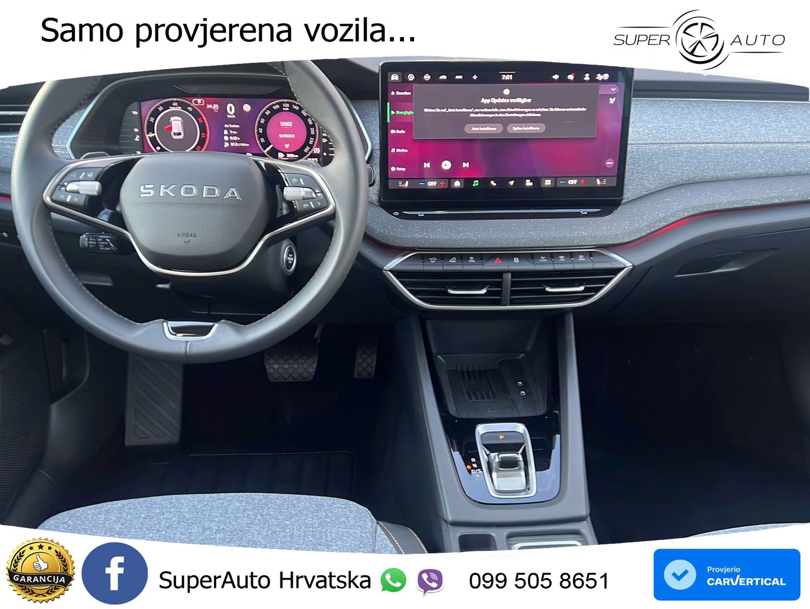 Škoda Octavia Combi 2.0 TDI (150 KS) DSG Selection LED+GR SJED+ACC