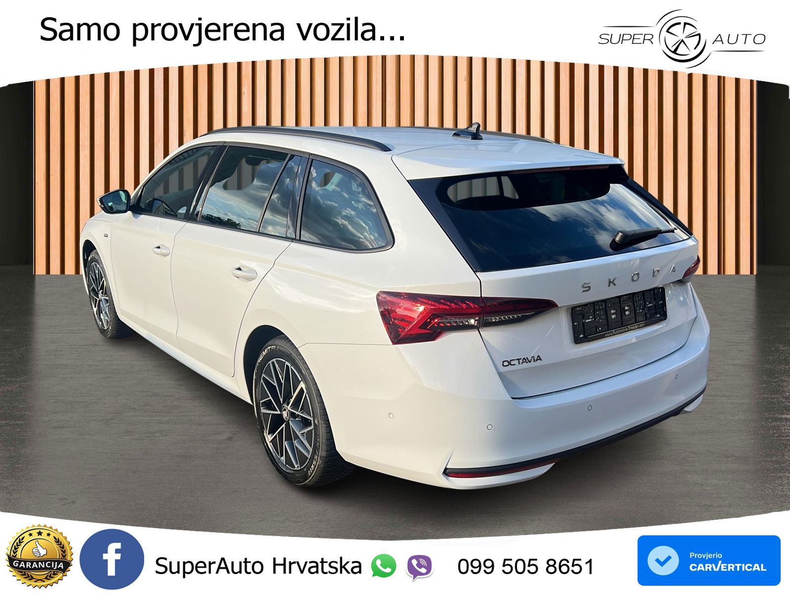 Škoda Octavia Combi 2.0 TDI (150 KS) DSG Selection LED+GR SJED+ACC